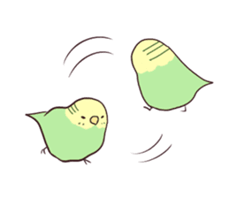 Budgerigar mood sticker #732115