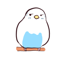 Budgerigar mood sticker #732116