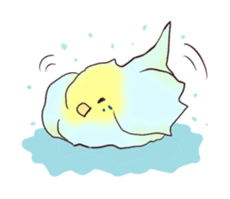 Budgerigar mood sticker #732129