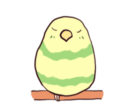 Budgerigar mood sticker #732133