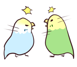 Budgerigar mood sticker #732135