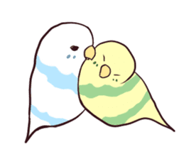 Budgerigar mood sticker #732138