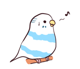 Budgerigar mood sticker #732141