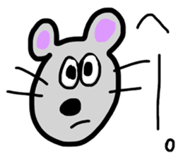 ochamu&mouse sticker #733256