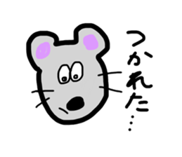 ochamu&mouse sticker #733257