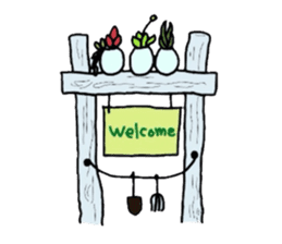 Succulent in egg shell sticker #733263