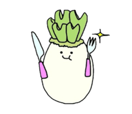 Succulent in egg shell sticker #733273