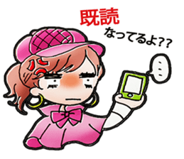 A Japanese detective Ms. Yuka. sticker #733307