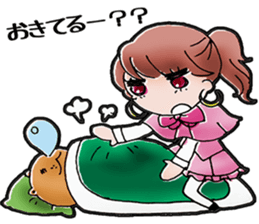 A Japanese detective Ms. Yuka. sticker #733311