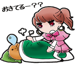 A Japanese detective Ms. Yuka. sticker #733311