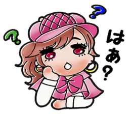 A Japanese detective Ms. Yuka. sticker #733321