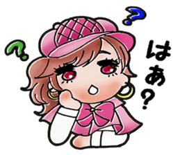 A Japanese detective Ms. Yuka. sticker #733321