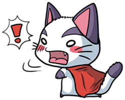 Super Cat sticker #733417