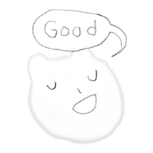 Fluffy Face sticker #734350