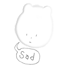 Fluffy Face sticker #734360