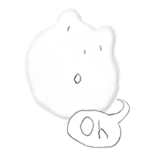 Fluffy Face sticker #734366