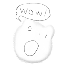 Fluffy Face sticker #734367