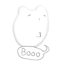 Fluffy Face sticker #734372