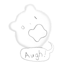 Fluffy Face sticker #734377