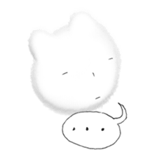 Fluffy Face sticker #734382