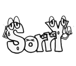 AtoZ FACE sticker #734670