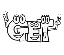 AtoZ FACE sticker #734676