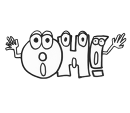 AtoZ FACE sticker #734684