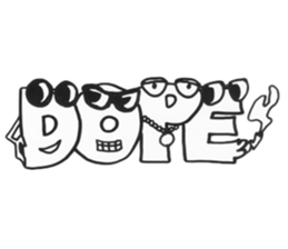 AtoZ FACE sticker #734688