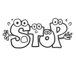 AtoZ FACE sticker #734695