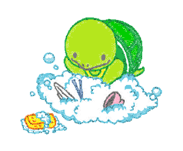 Turtle taro (Eds leisurely life) sticker #734801
