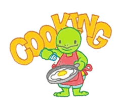 Turtle taro (Eds leisurely life) sticker #734802