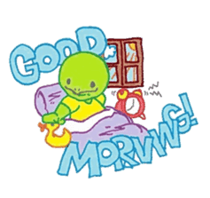 Turtle taro (Eds leisurely life) sticker #734804