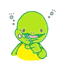 Turtle taro (Eds leisurely life) sticker #734815
