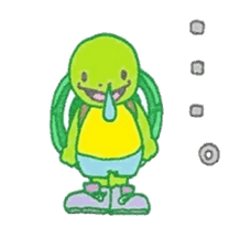 Turtle taro (Eds leisurely life) sticker #734820