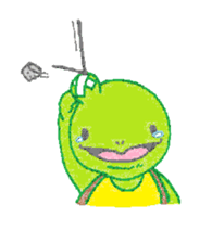 Turtle taro (Eds leisurely life) sticker #734822