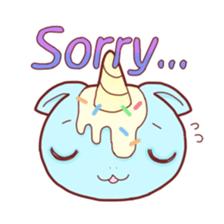 Sweet cat sticker #734867