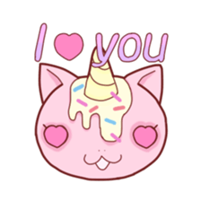 Sweet cat sticker #734868