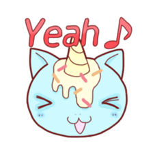 Sweet cat sticker #734874