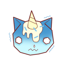 Sweet cat sticker #734880