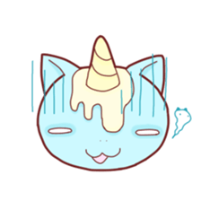 Sweet cat sticker #734885