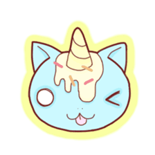 Sweet cat sticker #734895