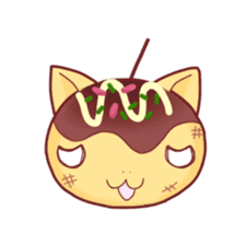 Sweet cat sticker #734902
