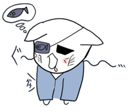 Samurai catchan sticker #734917
