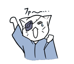 Samurai catchan sticker #734921