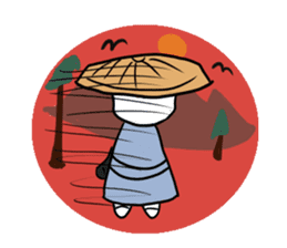 Samurai catchan sticker #734924