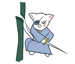 Samurai catchan sticker #734926