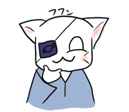 Samurai catchan sticker #734929