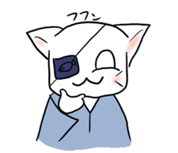 Samurai catchan sticker #734929