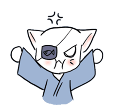 Samurai catchan sticker #734941
