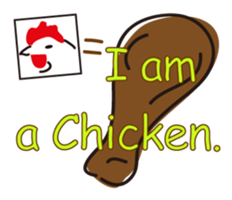 Chicken sticker sticker #735010